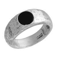 Anello Giovanni Raspini Uomo in Argento Onice 11868/22 - 11868/22